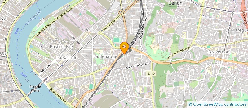 localisation de l'entreprise 832 901 839   CENON