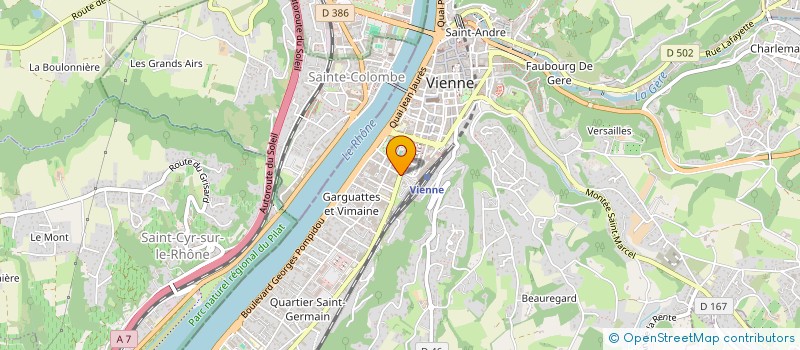 localisation de l'entreprise 832 905 855 à VIENNE