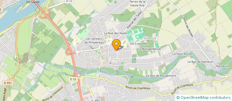 localisation de l'entreprise 832 906 192   VINEUIL