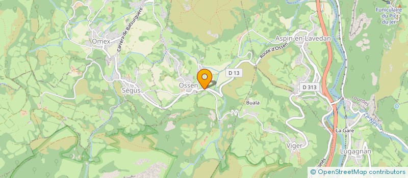 localisation de l'entreprise 832 913 388   OSSEN
