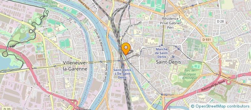 localisation de l'entreprise 832 915 235 à SAINT-DENIS
