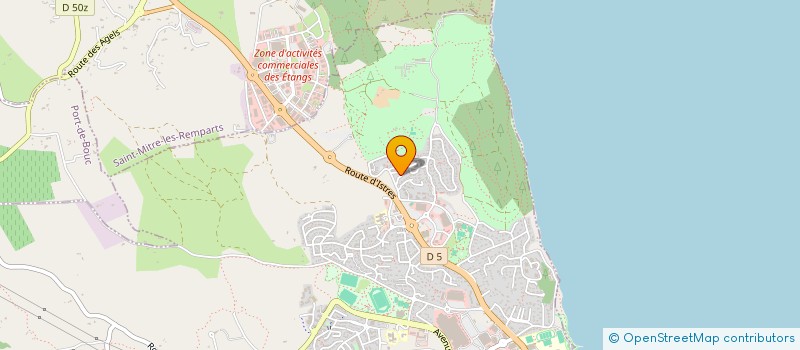 localisation de l'entreprise 832 917 785   MARTIGUES