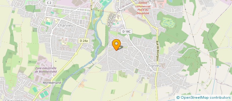 localisation de l'entreprise 832 926 430 à OPTEVOZ