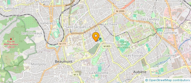 localisation de l'entreprise 832 928 782   CLERMONT-FERRAND