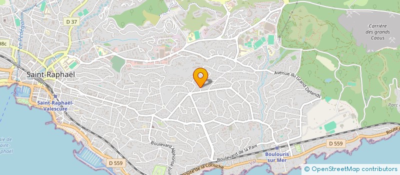 localisation de l'entreprise 832 929 699   SAINT-RAPHAEL