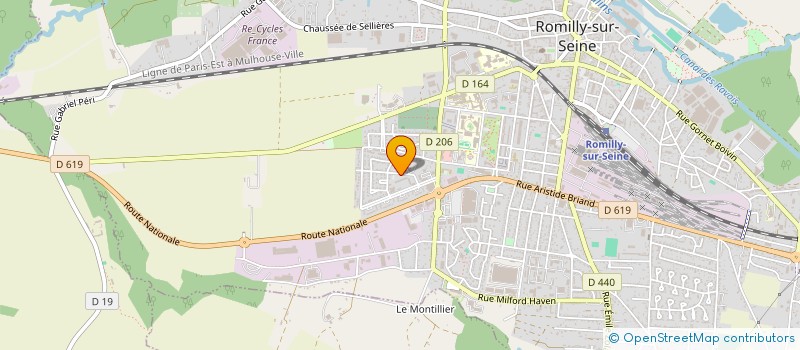 localisation de l'entreprise 832 937 536   ROMILLY-SUR-SEINE