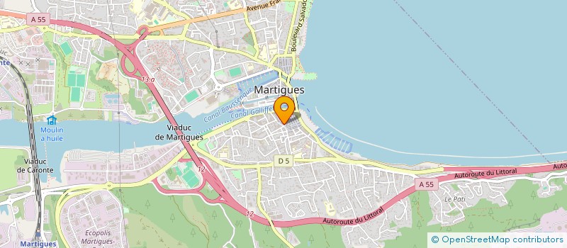 localisation de l'entreprise 832 941 322 à MARTIGUES