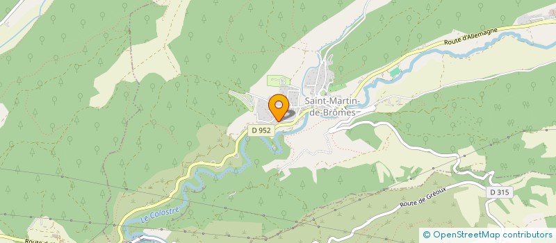 localisation de l'entreprise 832 944 227 à GREOUX-LES-BAINS