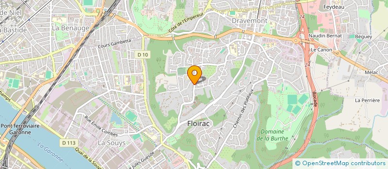 localisation de l'entreprise 832 954 317 à FLOIRAC
