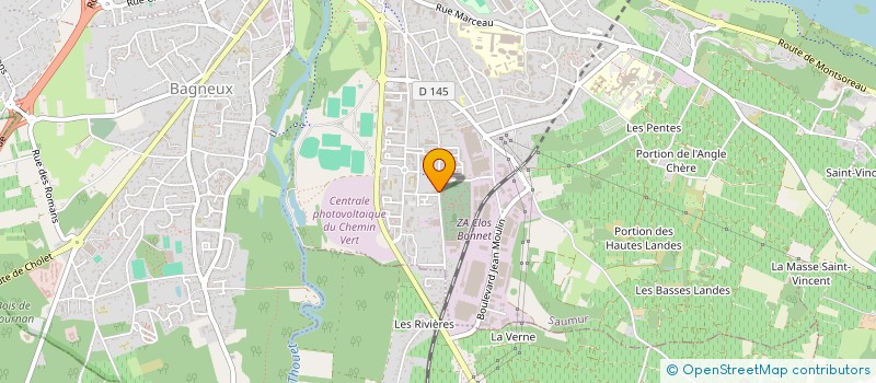 localisation de l'entreprise 832 960 934   BELLEVIGNE-LES-CHATEAUX