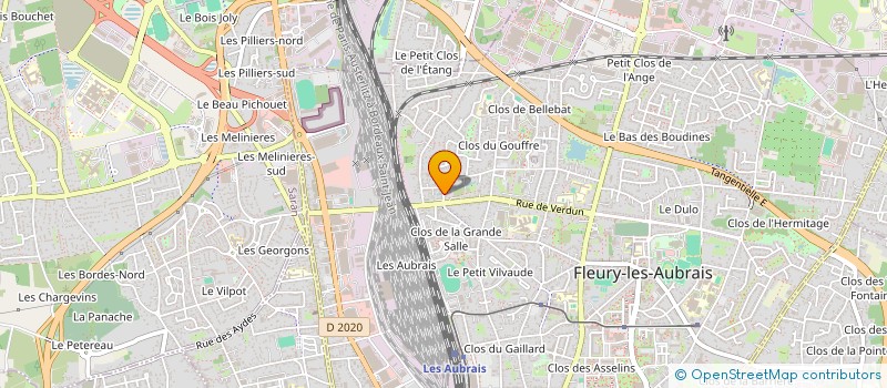 localisation de l'entreprise 832 961 304 à ORLEANS