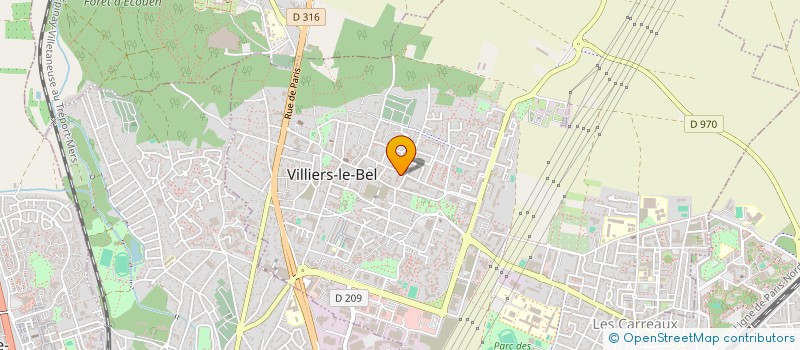 localisation de l'entreprise 832 962 187   VILLIERS-LE-BEL