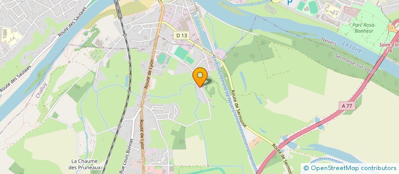 localisation de l'entreprise 832 975 122   SERMOISE-SUR-LOIRE