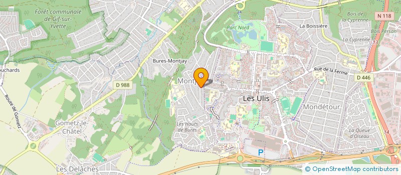 localisation de l'entreprise 832 976 187   BURES-SUR-YVETTE