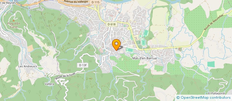 localisation de l'entreprise 832 979 892 à CERET