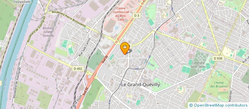 localisation de l'entreprise 833 014 541   THENOUVILLE