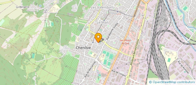 localisation de l'entreprise 833 025 976  à DIJON