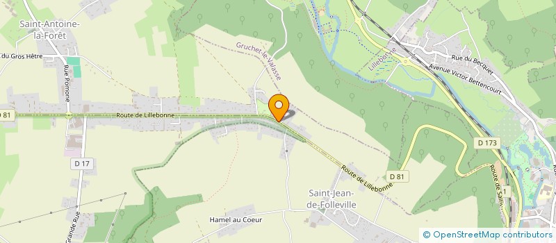 localisation de l'entreprise 833 029 135   SAINT-ANTOINE-LA-FORET