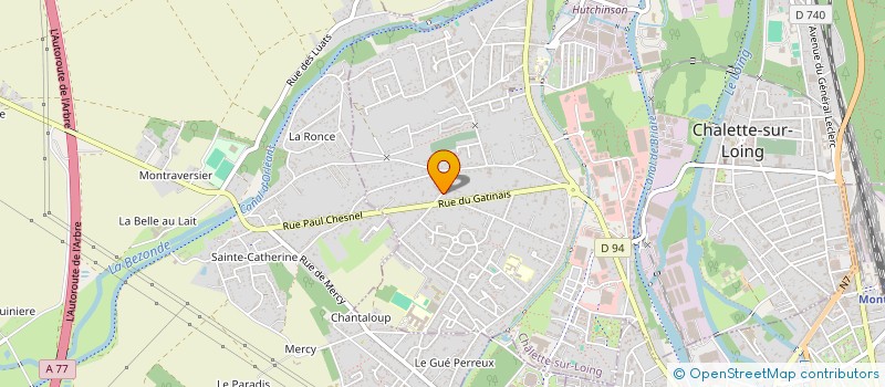 localisation de l'entreprise 833 031 636   CHALETTE-SUR-LOING