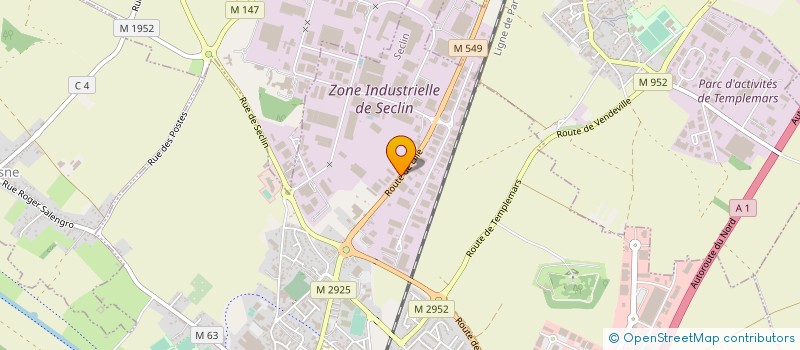 localisation de l'entreprise 833 038 284   NOYELLES-LES-SECLIN