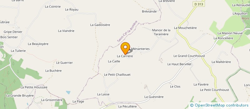 localisation de l'entreprise 833 056 872   COUR-MAUGIS SUR HUISNE