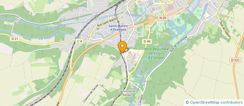 localisation de l'entreprise 833 060 700 à ETAMPES