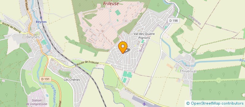 localisation de l'entreprise 833 061 245   CHATOU