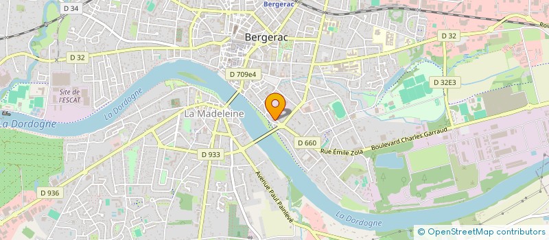 localisation de l'entreprise 833 075 518  à BERGERAC