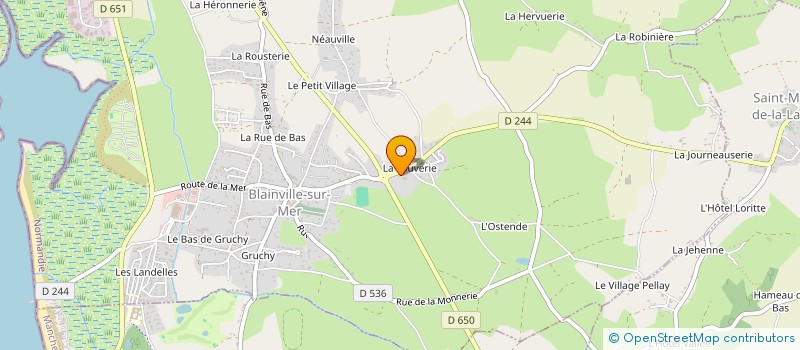 localisation de l'entreprise 833 079 072   BLAINVILLE-SUR-MER