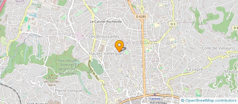 localisation de l'entreprise 833 080 633   CANNES