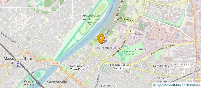 localisation de l'entreprise 833 081 490   SARTROUVILLE