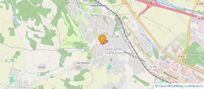 localisation de l'entreprise 833 084 791   BRON