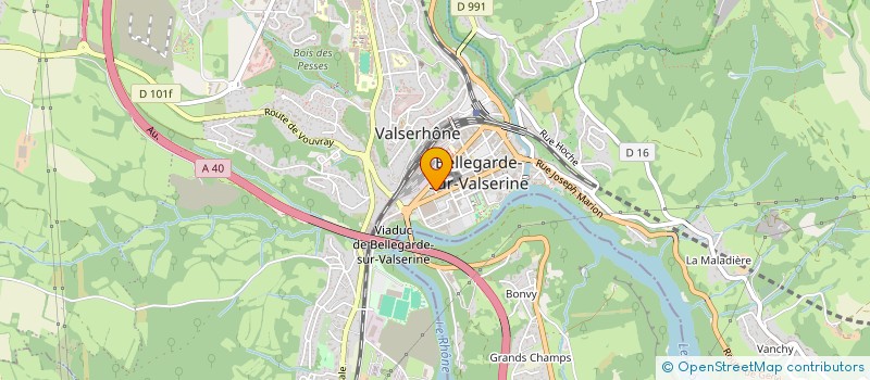 localisation de l'entreprise 833 093 750  à VALSERHONE