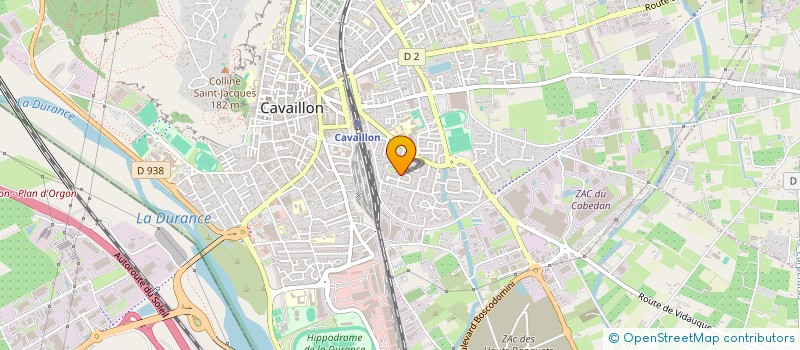 localisation de l'entreprise 833 106 172   CAVAILLON