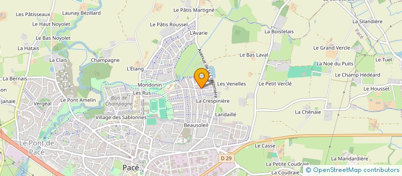 localisation de l'entreprise 833 109 093   VIGNOC