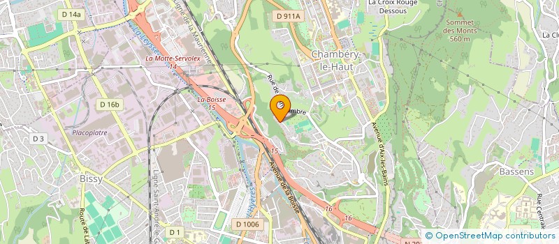 localisation de l'entreprise 833 109 812   CHAMBERY