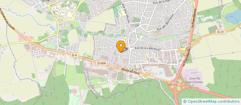 localisation de l'entreprise 833 115 637 à PONTAULT-COMBAULT