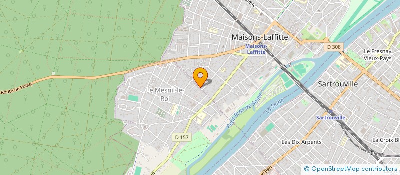 localisation de l'entreprise 833 116 114 à COLOMBES