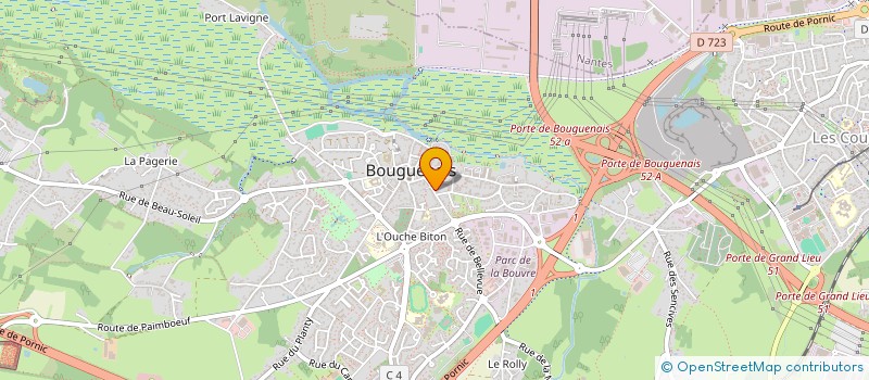 localisation de l'entreprise 833 118 391  à BOUGUENAIS