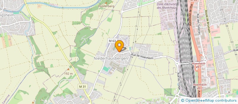 localisation de l'entreprise 833 153 463   WITTERSHEIM