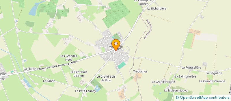 localisation de l'entreprise 833 153 588   PARCE-SUR-SARTHE