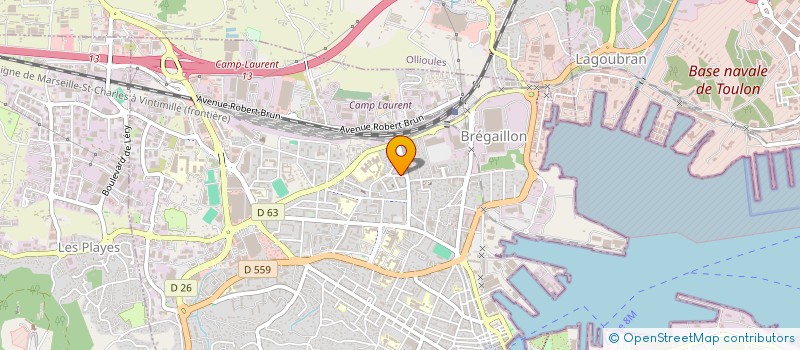 localisation de l'entreprise 833 153 711   LA SEYNE-SUR-MER