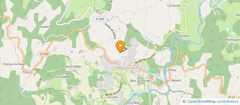 localisation de l'entreprise 833 167 562   BOFFRES