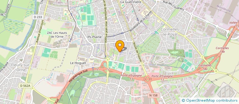 localisation de l'entreprise 833 180 037   VERSON