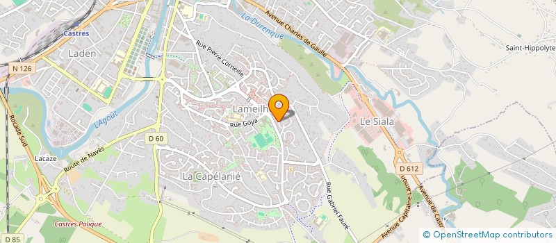 localisation de l'entreprise 833 180 912   CASTRES