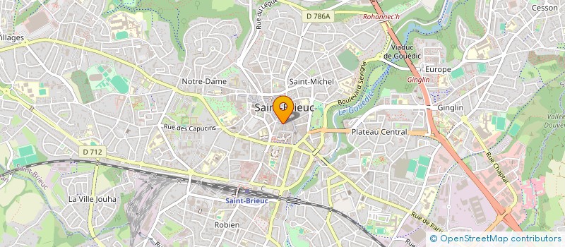 localisation de l'entreprise 833 197 809  à SAINT-BRIEUC