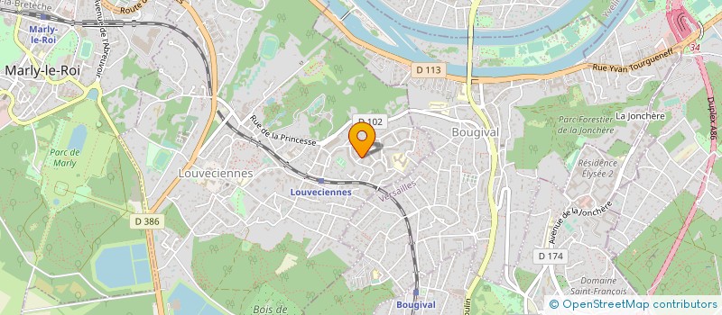 localisation de l'entreprise 833 210 453 à LA COLLE-SUR-LOUP
