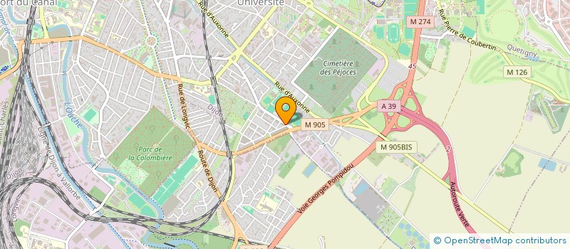 localisation de l'entreprise 833 223 423   DIJON