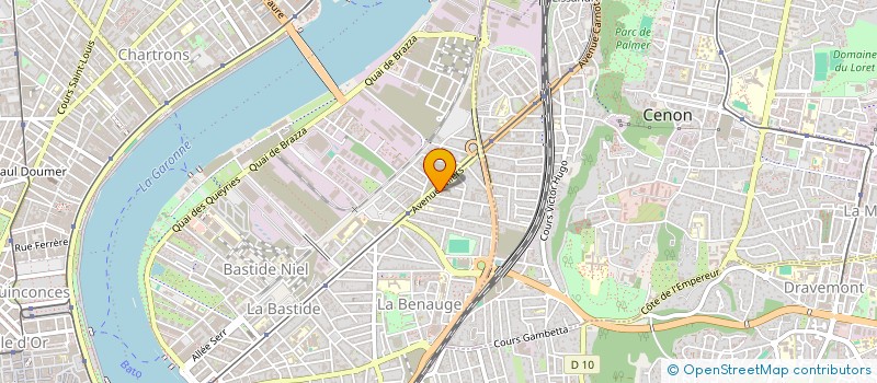 localisation de l'entreprise 833 233 752   BORDEAUX