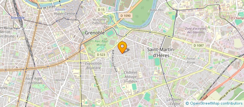 localisation de l'entreprise 833 236 730  à GRENOBLE